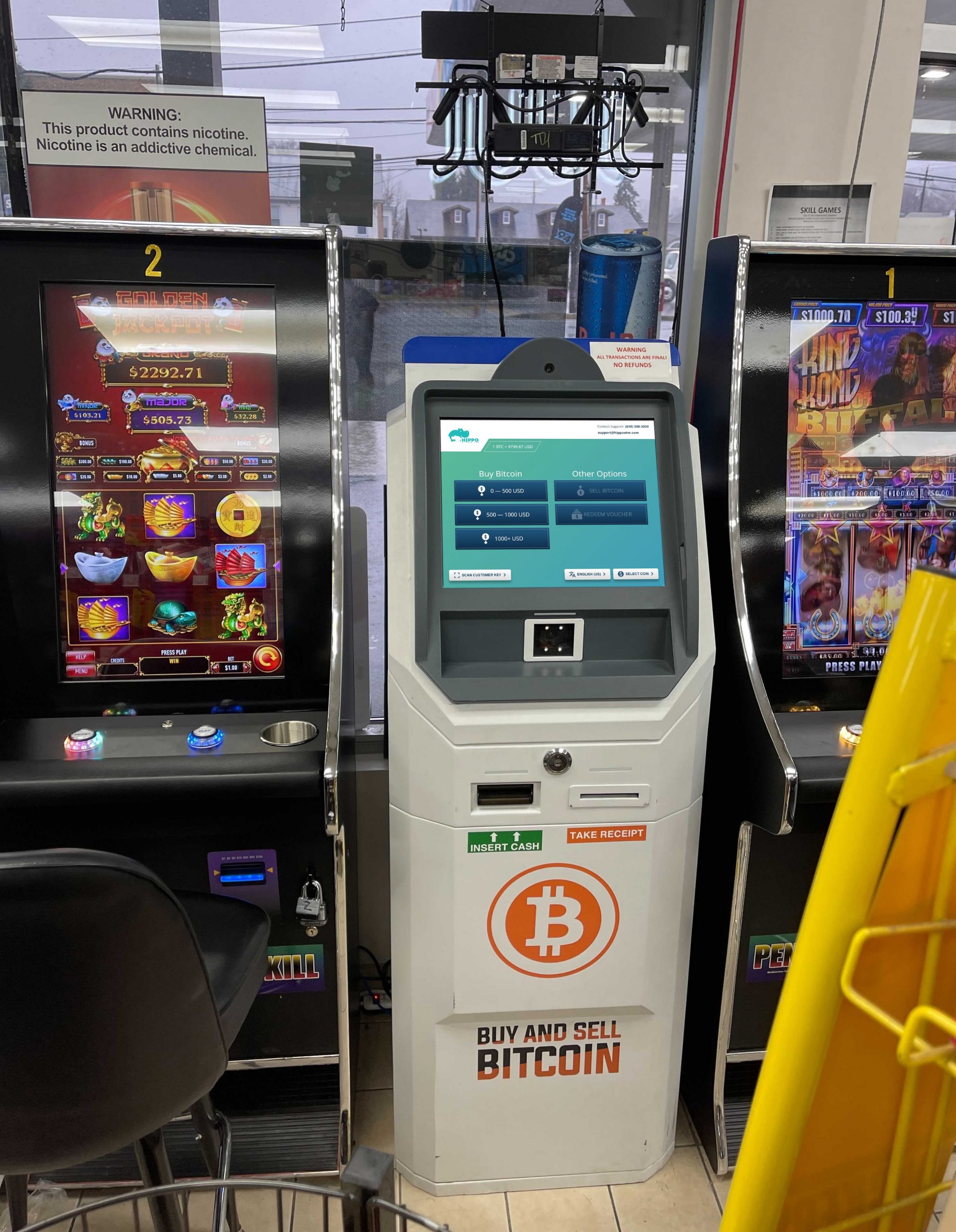Hippo Bitcoin ATM Robsonia PA Gas station always open site3