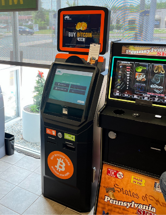 Bitcoin ATM at A plus sunoco 1501 Bethlehem Pike, Line Lexington, PA 18932